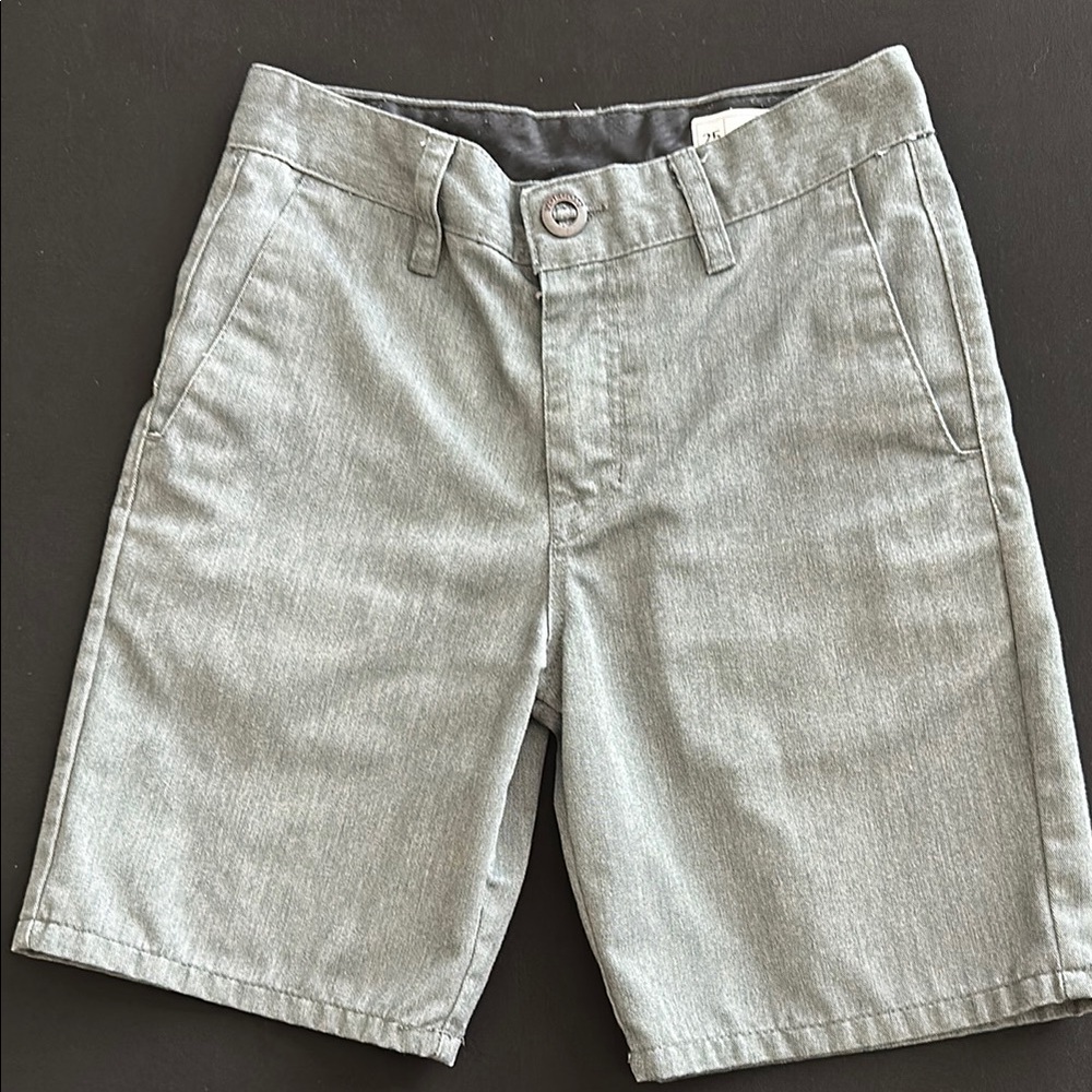 Volcom Gray Casual Shorts Knee-Length